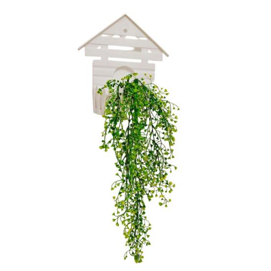 Yousheng Hanging Flower Basket, Sustainable Use Handcrafted Unique Design, Durable Wear-Resistant Home Decoration, for Balcony Garden