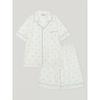 Lunaluz Men S Demari Cotton Short Sleeve Collar Two Piece pajamaS