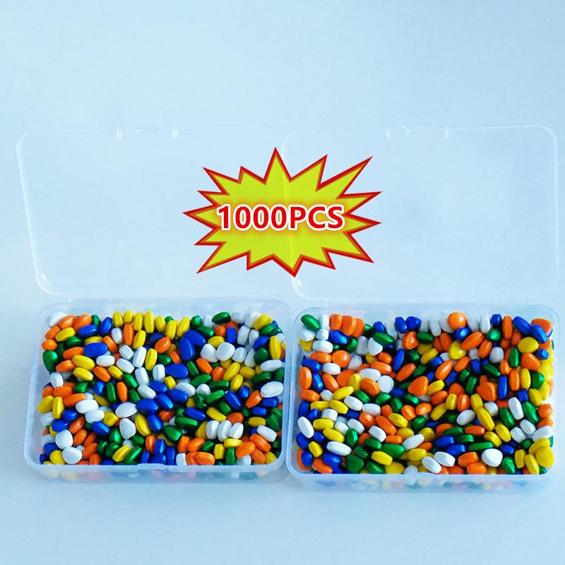 1000 PCS Magnetic Ferrite Putty Weak Magnet Fidget Rock Pebbles Anxiety Anti Stress Relief Toys for Adults ADHD Autism DIY Gift