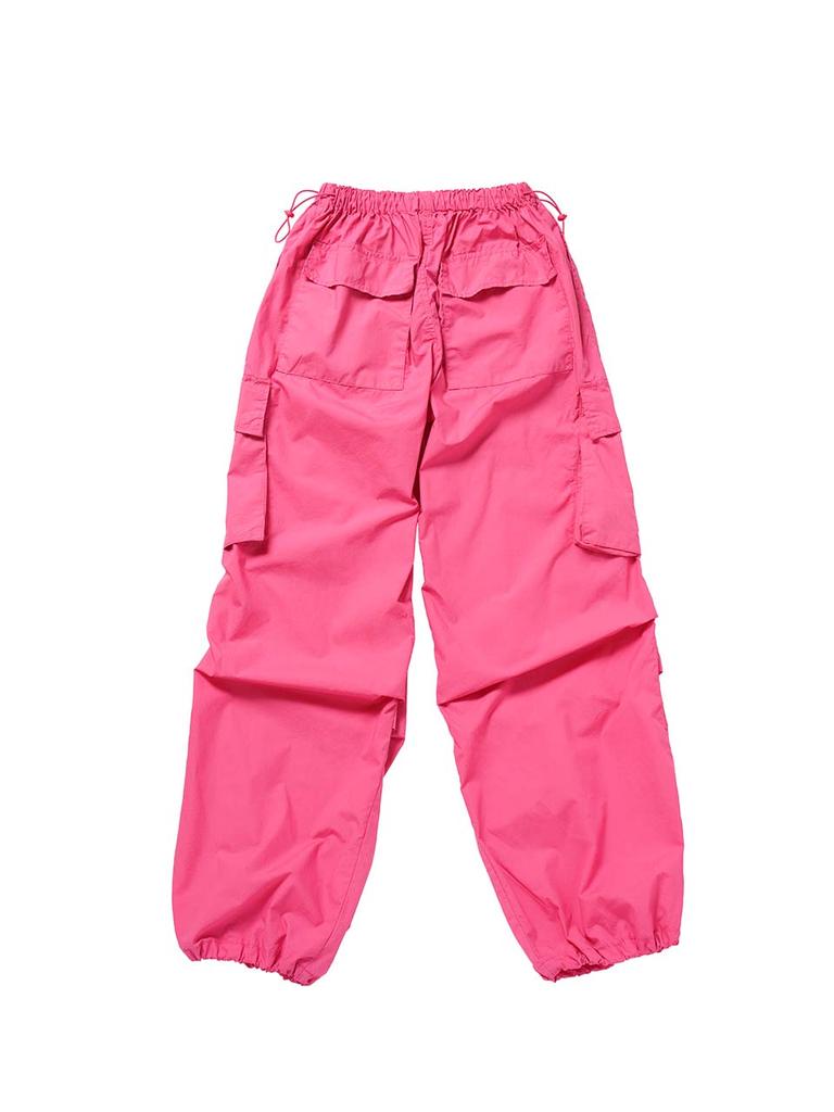 ASIF CALIE Parachute Cargo Pants Pink