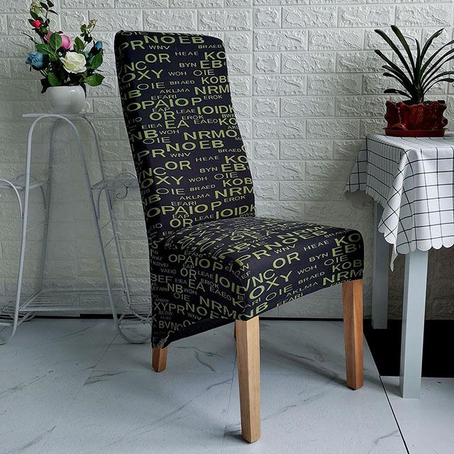 Airldianer Long Back Chair Cover Europe Style Big Size Seat Chair Covers Restaurant Hotel Party Banquet Slipcovers