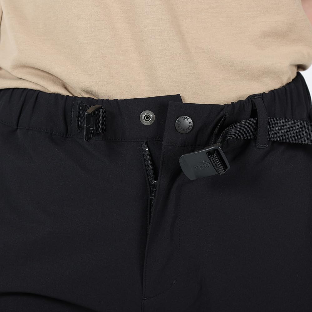 North Ridgelight Water Electrostatic M [The Face] Pants, Women's, Repellent, Stretch, Care, Black,