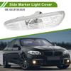 HOPESPANNER 63137253325 Side Marker Light Cover Waterproof White Right Turn Signal Corner Parking Light