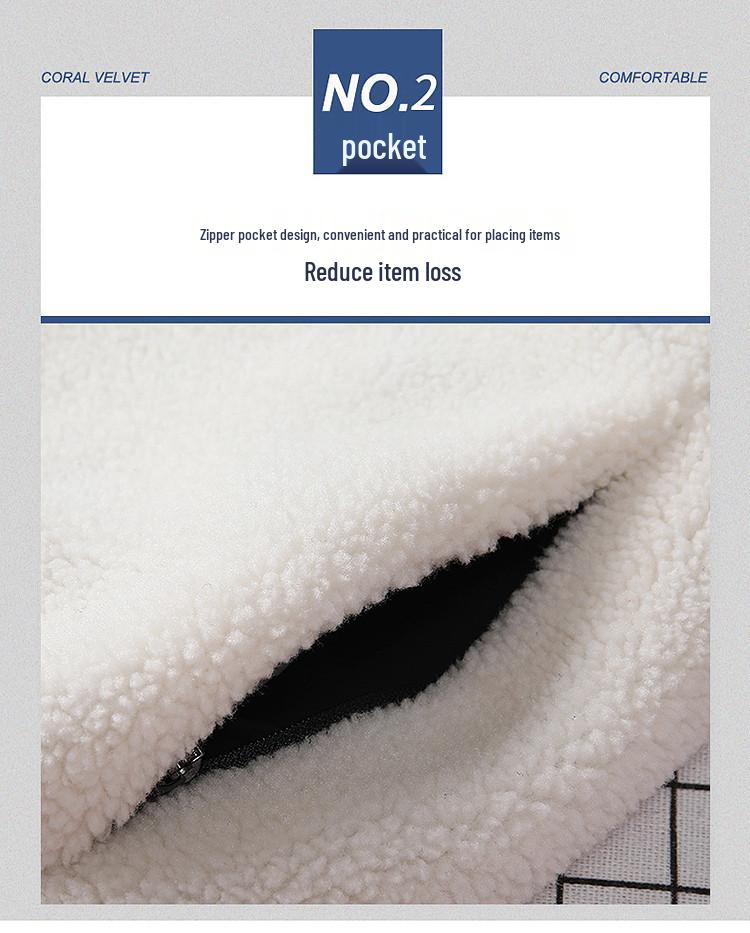 Jachetă reversibilă din lână de miel: Haină Trendy cu Umplutură de Bumbac pentru Bărbați și Femei, Iarnă 2025