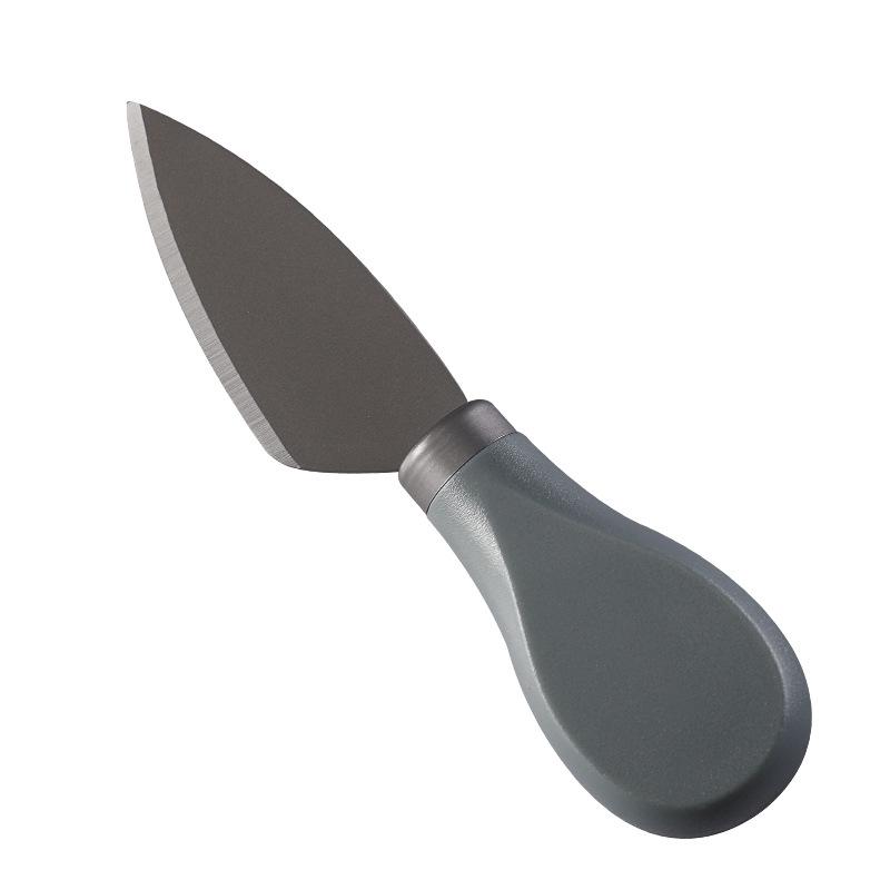 Stainless Steel Cheese Knife and Fork Set - 3-Piece for Western Cuisine