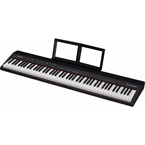 Roland GO-88P GO:PIANO88 Entry-Level Digital Piano with 88 Keys, Perfect for Beginners, Practice, Acoustic-Size Keys, Lightweight, Portable, Battery-P