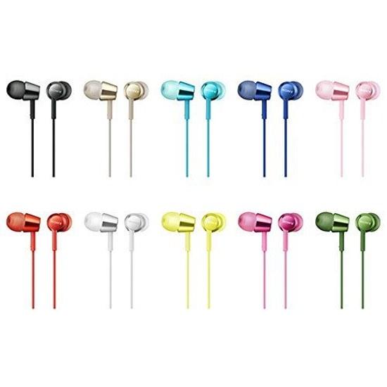 Sony Wired Earphones MDR-EX155 Canal Type Black B