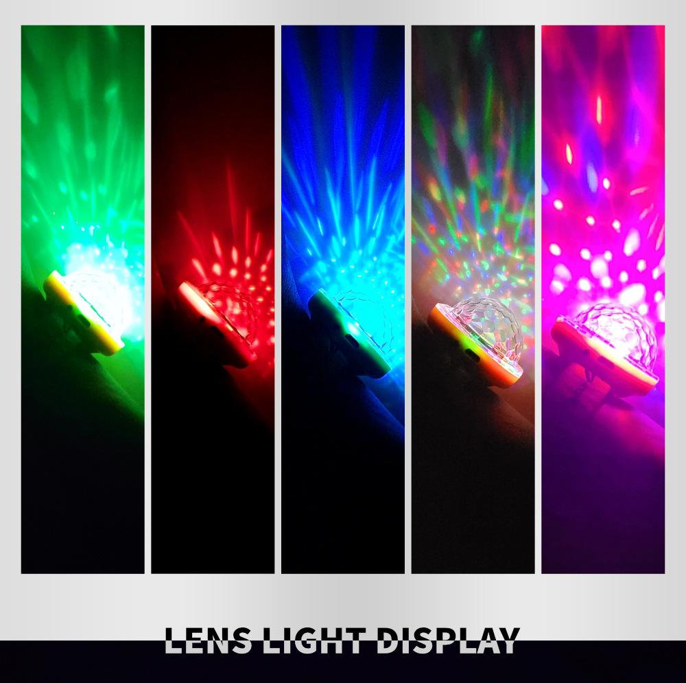 RGB Wearable Disco Stage Light USB Sound Control LED Wrist Light with Colorful Flashing for Kids Party KTV Bar Home Decoration