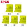 1-1PCS Wall Mount Battery & Tool Holder for Ryobi 18V Li-ion Battery Power Tool Drill Storage Hangers Shelf for RYOBI P111 P117
