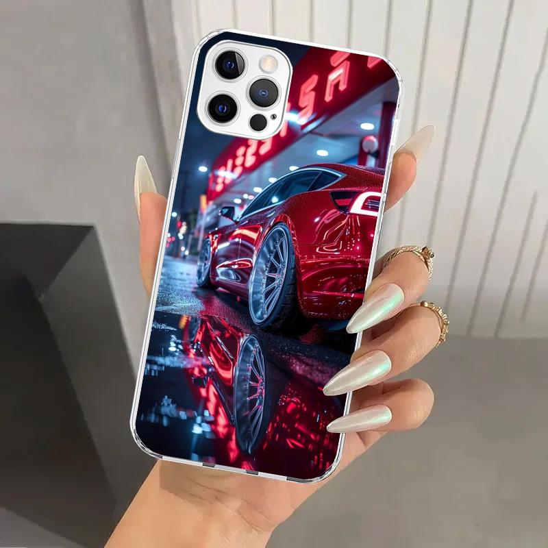 Electric Car M-Model S 3 Phone Case for Iphone 17 Air 16 15 Plus 14 13 Mini 12 11 Pro Max 16E 7 8 SE 2020 Soft Funda Print Shell iPhone 17 Pro
