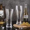 Large Capacity Waist-Slimming Crystal Beer Mug - Thickened Wheat Craft Glass for Household Use