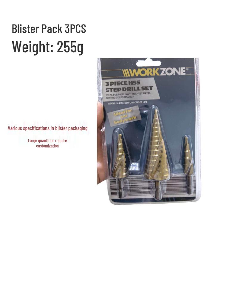 Top-Selling Hex Shank High-Strength Step Drill for Easy Hole Enlargement in Various Materials