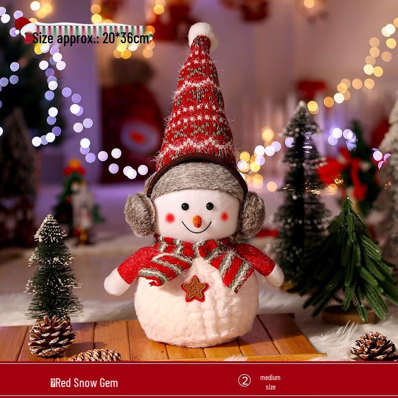 

Christmas Snowman Plush Decoration