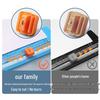 Compact Portable Paper Cutter - Bidirectional Sliding Knife for Photos and Paper Chopping.