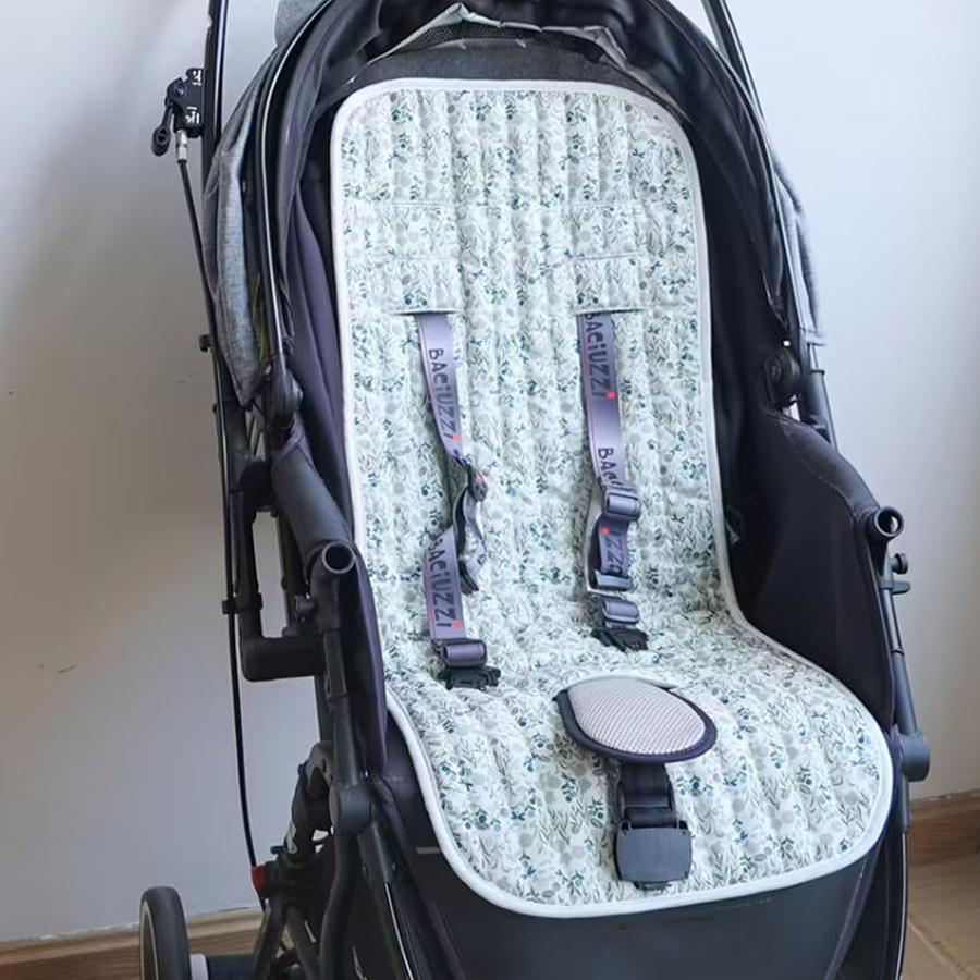 

New Printed Thin Stroller Cushion for Children s Strollers Breathable Baby All Season Universal Pad Machine Washable