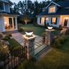 Solar Outdoor Garden Pillar Light - Perfect for Courtyard, Villa, Family Gatherings, and Camping