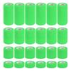 PATIKIL Bandage 24 5 Elastic Wrap for Athletic and Outdoor Bright Green 1"/2"/3"/4" Self-Adhesive Wraps, Count, Yards, Self-Adhesive Tape,