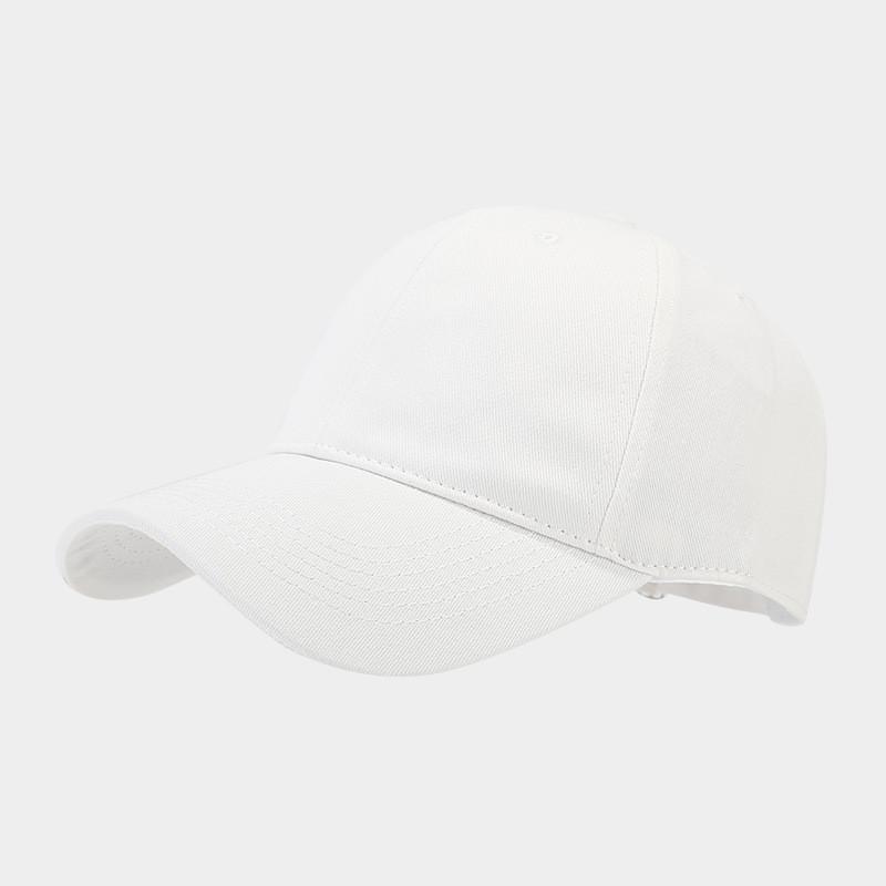 Cotton Baseball Cap For Men Women With Adjustable Fit For Street Style And Sun Protection