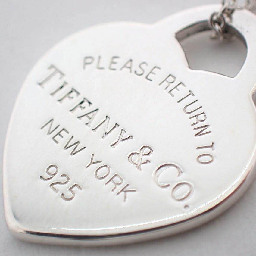 [Pre-owned] TIFFANY 925 Return to Tiffany Heart Pendant/Necklace/j70-1