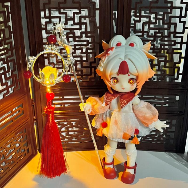 Nagi Blind Box Fourth Generation Xiaoyao Series Movable Doll Mystery Figure Desktop Ornament Collection Gifts Trendy Toy 4.0 Random Surprise