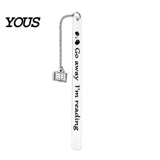 Strong Metal Page Marker Frosted Bookmark, Engraved Marker, Thin Book Mark Bookmark for Students Teachers, Graduation Christmas Gift Lovers