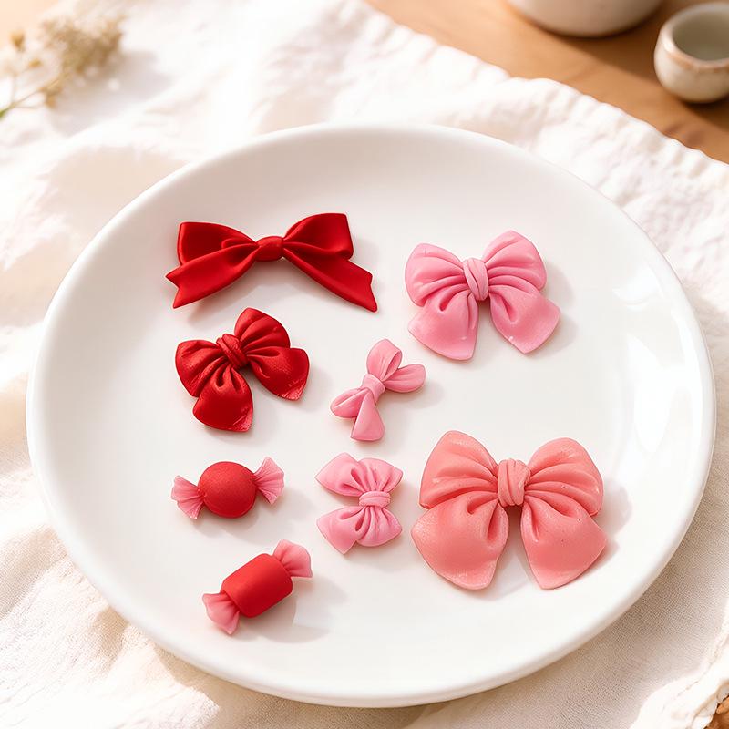 8-Cavity 3D Bow Tie Silicone Mold for Cake, Candy, and DIY Projects
