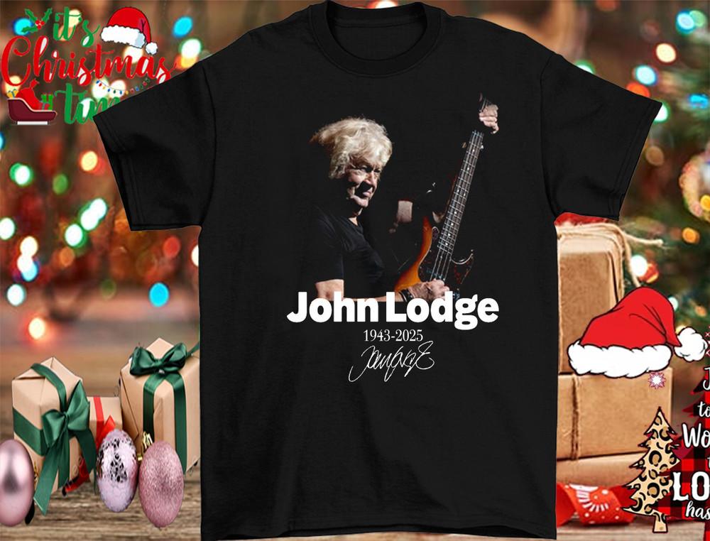 Christmas gift John Lodge R.I.P Tour Unisex All Size Shirt Unisex T-Shirt XXL