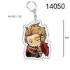 My Hero Academia Green Valley Bakugo ShingujiAll Might Rei Rikka New Cute Cartoon Pattern Decorative Pendant Acrylic Keychain
