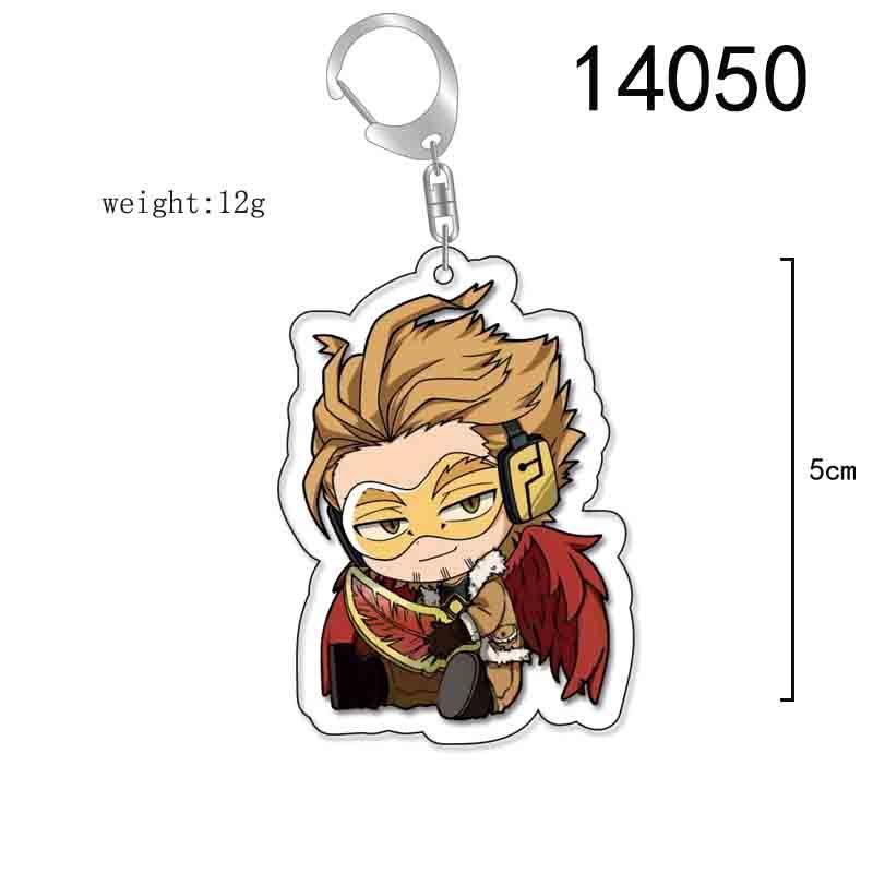 My Hero Academia Green Valley Bakugo ShingujiAll Might Rei Rikka New Cute Cartoon Pattern Decorative Pendant Acrylic Keychain