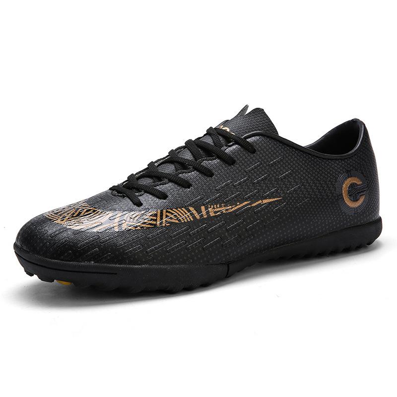 Football Shoes Men AG Broken Nails Children Boys Young Students Training Shoes Competition Plus Size 4648