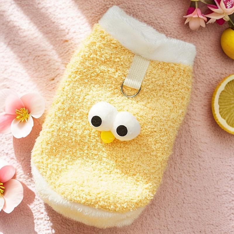 

Утолщенные котята щенки одежда для животных осенние и зимние принадлежности для собак корги старый кот бентамка облачный бархат XS (bust 30cm 1-1.5kg pet)