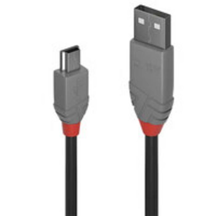 Câble USB 2.0 type A vers Mini-B - Anthra Line - 2m - LINDY