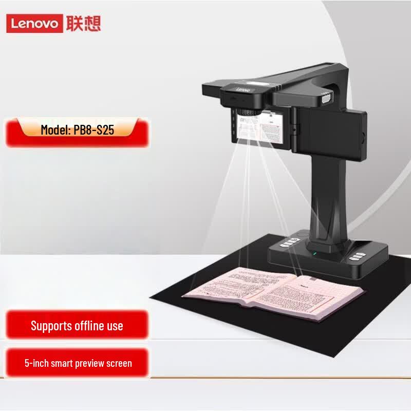 Lenovo High-Resolution Document Camera & Scanner CN plug (adapter included)