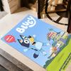 Bluey Friends Adventure Floor Mat Suitable for Kitchen Decorate room Foyer Living Rooms Antislip Carpet Anime Office Decor Best for Christmas