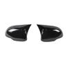 For Hyundai I20 2008-2014 OX Horn Rearview Mirror Cap Side Mirror Cover Exterior Sticker Wing Trim Car Accessories With/No Light