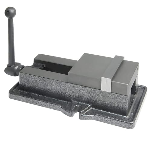 Uyoyous 4-inch Table Vise, Fixed Tabletop Vise, Drill Press Vise, Small Bench Vise, F-Type, Maximum Opening 100mm, Easy Installation by Simply Placing