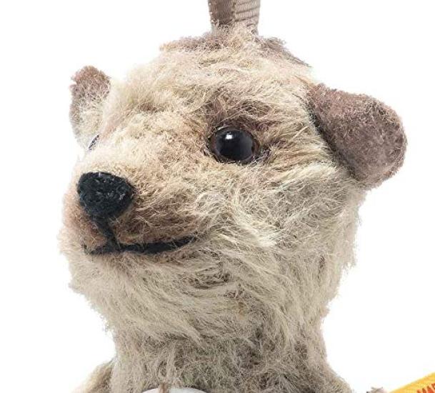 Steiff Pendant Disney Timon Plush Premium Animal In Dark Beige 4-inch
