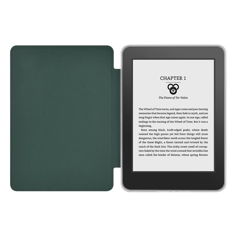 2024 Kindle Paperwhite Acrylic Cover & 2022 Leather Case for Oasis