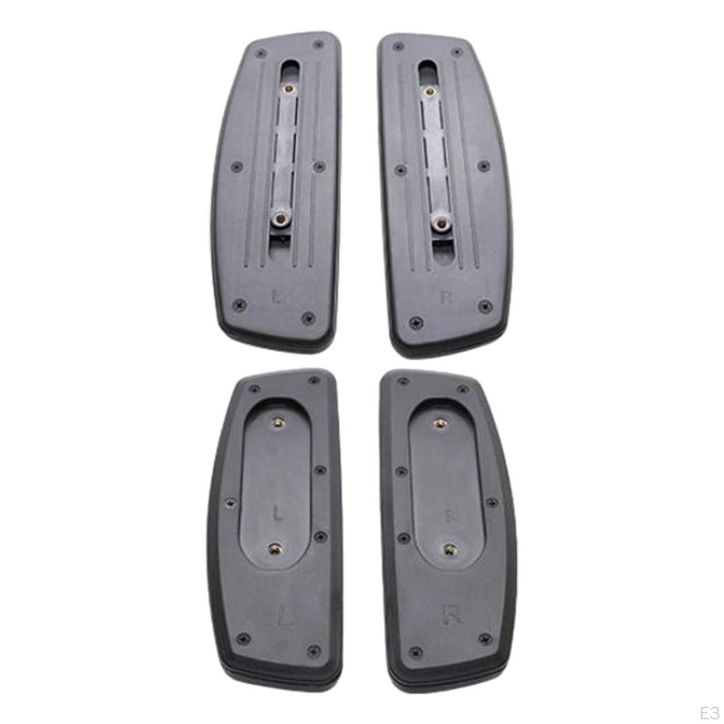 2 Pcs Replacement Armrest Arm Pads for Office Chair Waterproof Comfortable Accessories