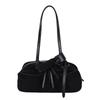 2026 Neue Damen Retro Wildleder Schultertasche Große Kapazität Pendler Unterarm Baguette Handtasche
