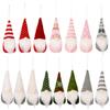 Tree Christmas 3x Hanging Gnome Plush Gonk Santa Doll Pendants Decoration Xmas