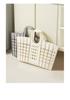 Foldable Large-Capacity Plastic Laundry and Toy Storage Basket