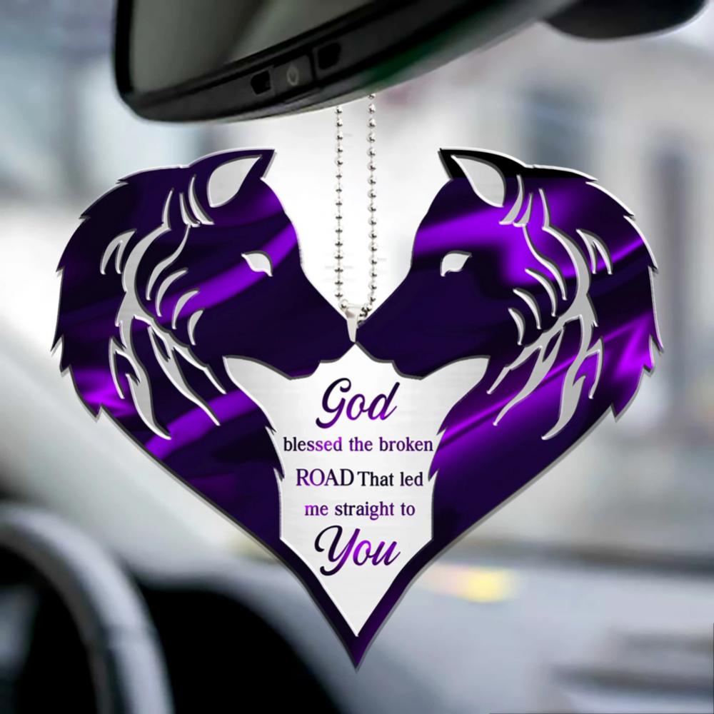 

Acrylic Pendant Universal Lovable Simple To Installation Smooth And Firm Car Accessories Valentines Car Accessories Durable