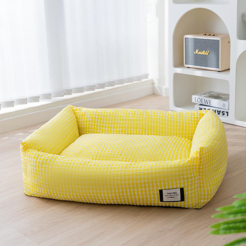 Kennel All Seasons Small Dog Teddy Corgi Pet Internet Celebrity Sofa Dog Bed Removable Cat Litter Pet Supplies