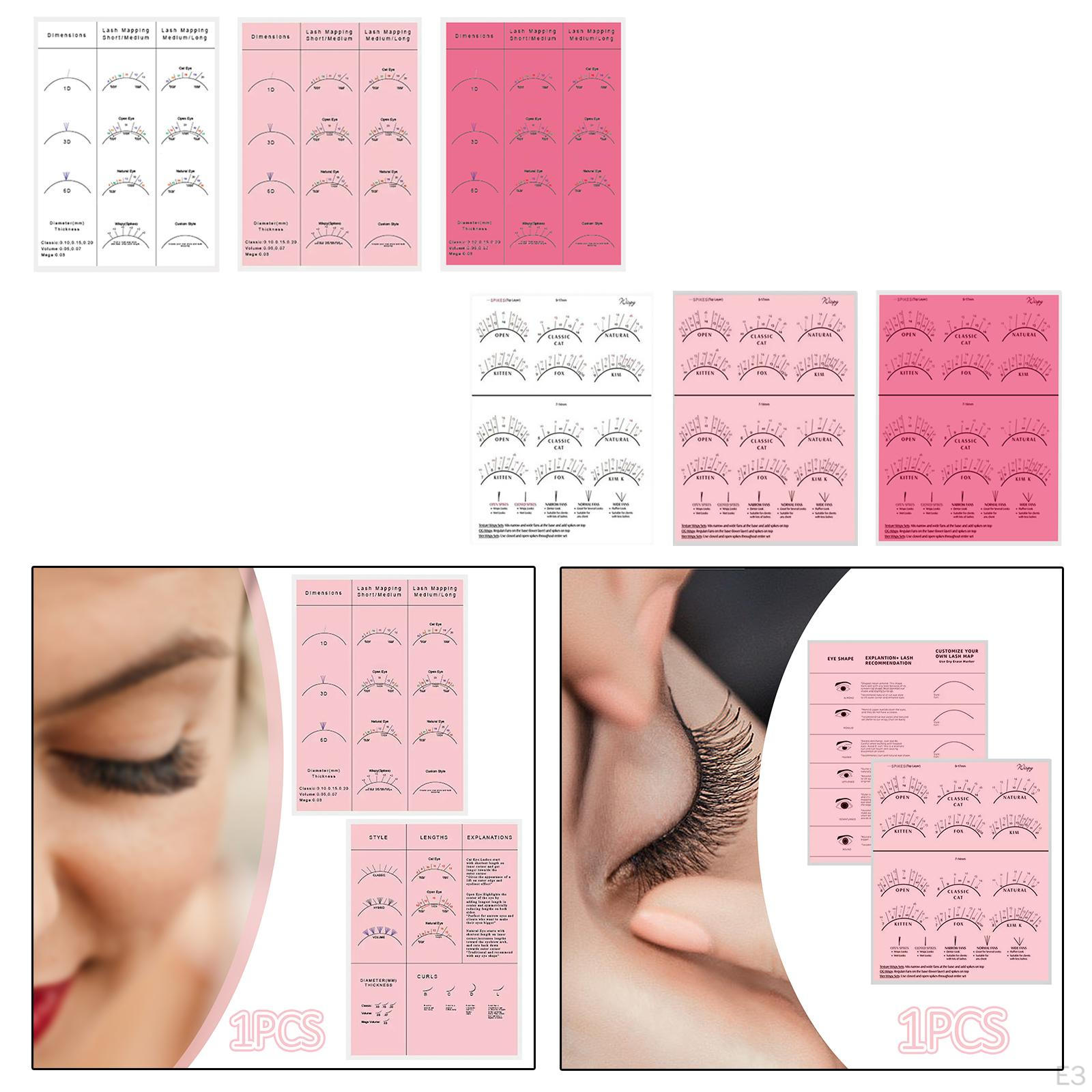 Таблица практических упражнений для тренировки ресниц — фото 4