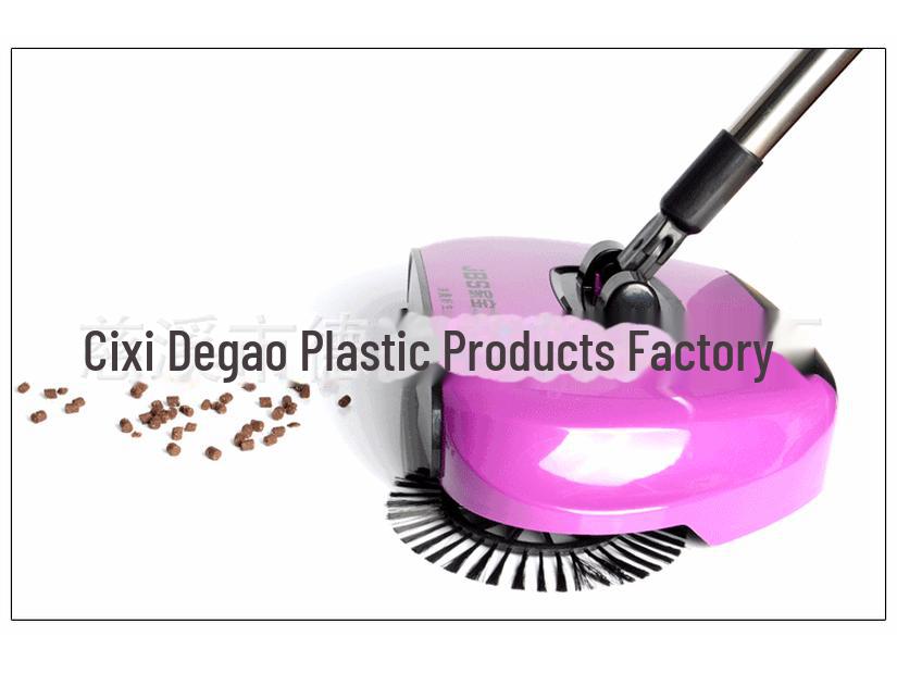Rotating Hand Push Sweeper and Dustpan Set