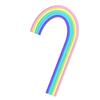 Rainbow Cake Toppers Decoration for Fruit and Dessert Display Multipurpose Cake Embellishment Birthday Party Supplies