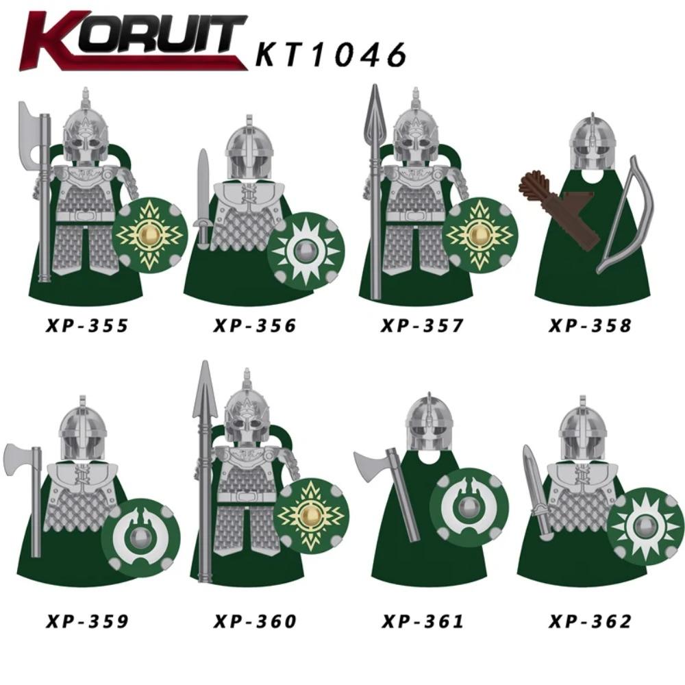 Medieval Lotr Action Figures Ringwraith Soldiers Rider Mount Knights Building Blocks Bricks Toys for Kid Gifts