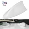 White Car Shark Fin Roof Antenna Radio FM/AM Decor Aerial For Hyundai Toyota US