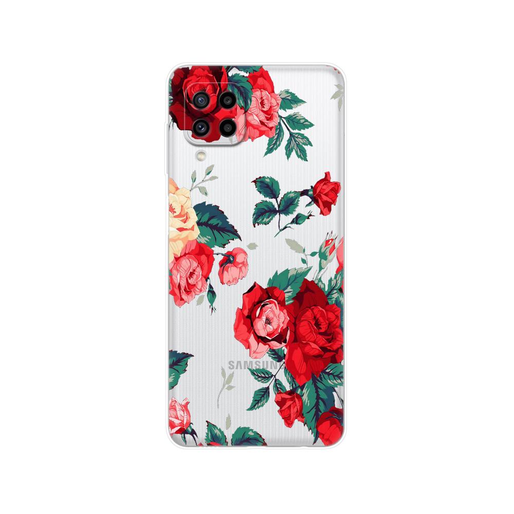 Samsung Galaxy M22 M32 4G Kılıf Telefon arka kapak Samsung M22 Yumuşak Kılıf Samsung M32 4G M 22 32 Silikon Tampon 6.4 inç